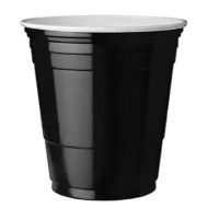 Imagem de COPO BIODEGRADÁVEL AMERICANO 400ML PRETO COM 25 UNIDADES - 01 UNIDADE